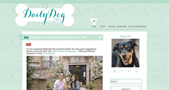 Desktop Screenshot of dailydogtag.com